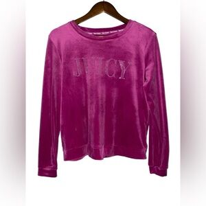 Juicy Couture Burnout Soft Velvet Juicy Women S Nightshirt Sparkle‎ Logo Cozy